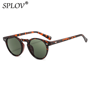 Fashion Round Sunglasses Men Women Vintage Brand Designer AV8R